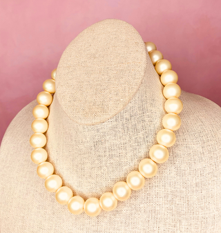 COLLAR TRENDY PERLA CRISTAL