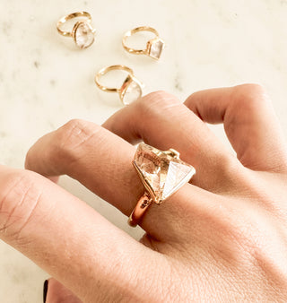 ANILLO MYSTIC WHITE QUARTZ