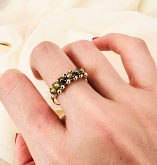 ANILLO ÚNICO OLIVE TEJIDO