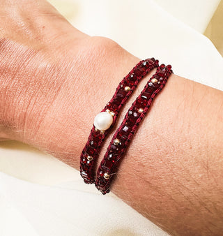 BRAZALETE DOBLE ROUGE