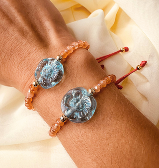 BRAZALETE BLUE FLOWER