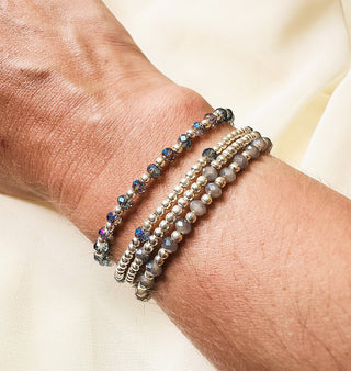 BRAZALETE TRIPLE  MULTICOLOR