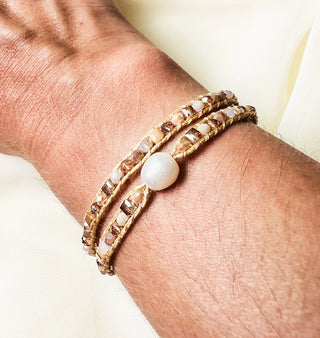BRAZALETE NUDE PERLA