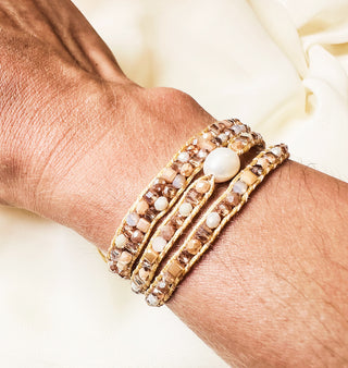 BRAZALETE NUDE PERLA