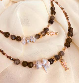 COLLAR MAGIC PINK OCEAN