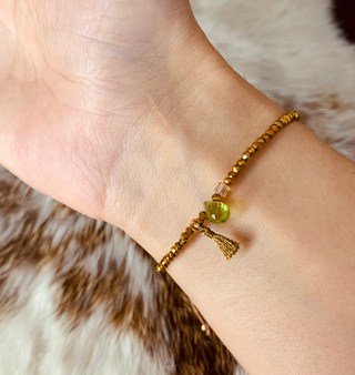 BRAZALETE PERIDOTO