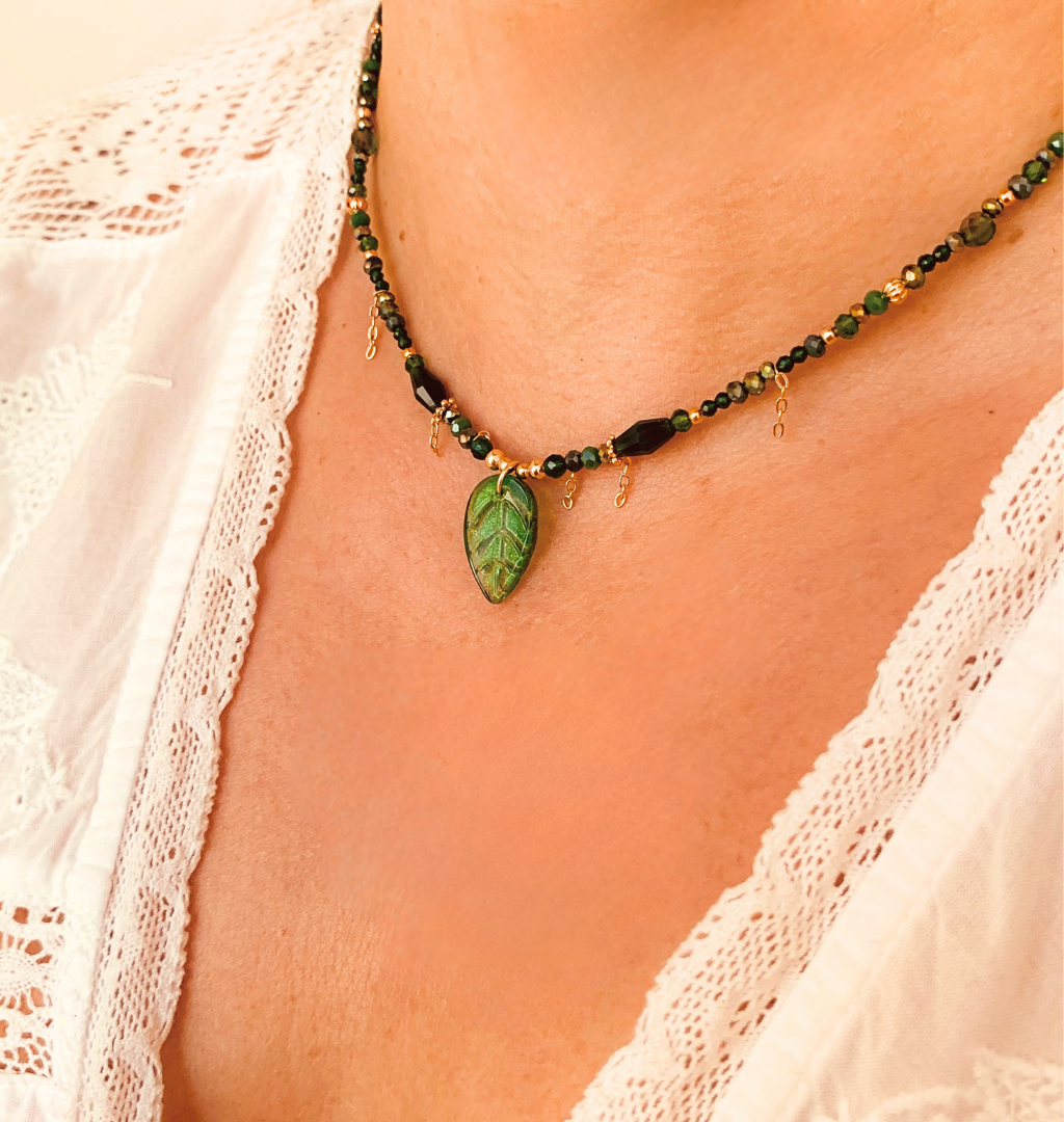 COLLAR FAIRY GREEN – Prusten Anillos Únicos