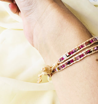 BRAZALETE PINK INSPO BARBIE