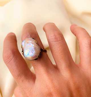 ANILLO SEA PEARL GOLD