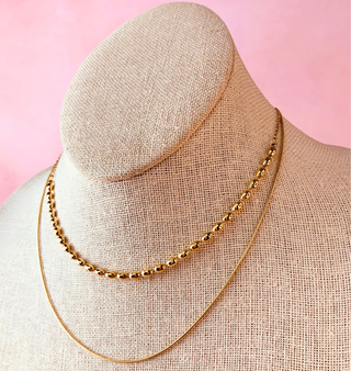 CADENA DOBLE BASIC GOLD