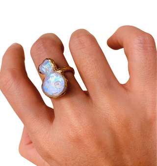 ANILLO SEA PEARL GOLD