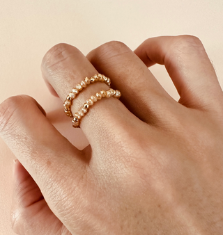 ANILLO CRISTAL NUDE