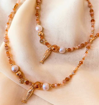COLLAR FISH ORANGE