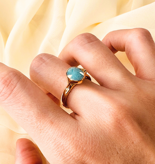 ANILLO AMAZONITA