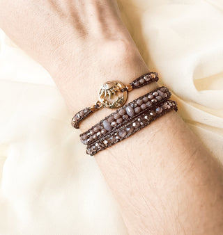 BRAZALETE MOON & SUN GRAY