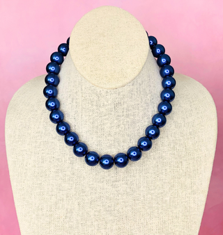 COLLAR TRENDY PERLA CRISTAL