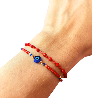 BRAZALETE SET PROTECCIÓN OJO TURCO