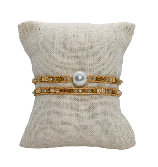 BRAZALETE DOBLE PEARL