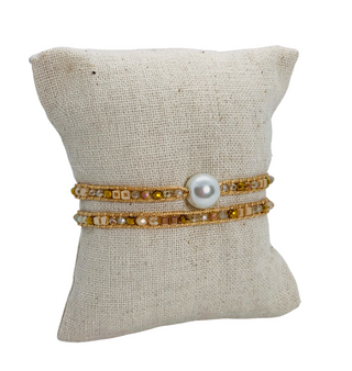 BRAZALETE DOBLE PEARL