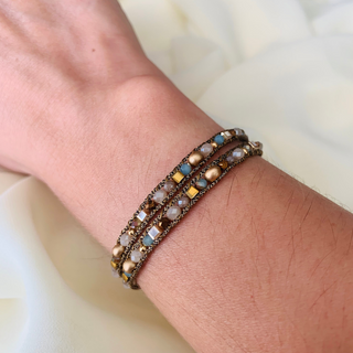 BRAZALETE MULTICOLOR DOBLE
