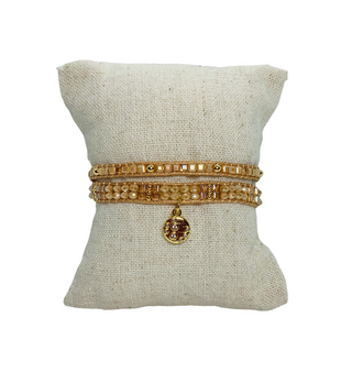 BRAZALETE DOBLE NUDE