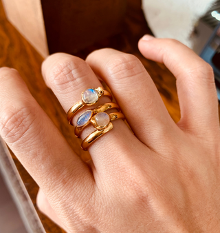 SET ANILLOS MYSTIC MOON