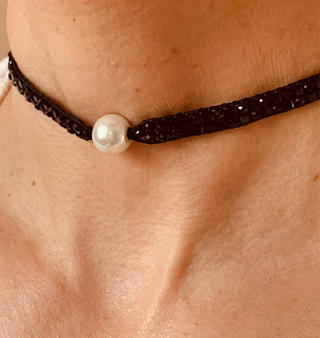 CHOKER CRISTAL CUBO