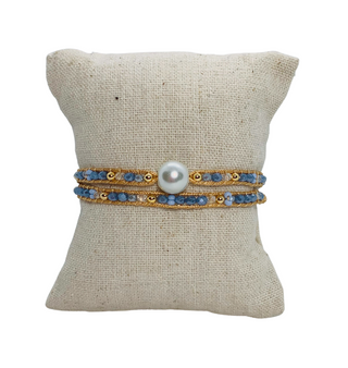 BRAZALETE DOBLE PEARL